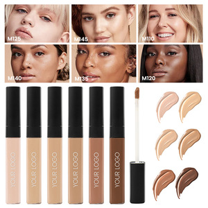 <span class=keywords><strong>Corrector</strong></span> líquido <span class=keywords><strong>no</strong></span> comedogénico sin aceite de cobertura media con logotipo personalizado para maquillaje de belleza facial - Product Image 1