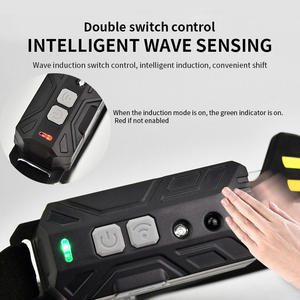 Ngoài trời 1000 lumen khẩn cấp Type-C USB có thể sạc lại siêu sáng 3W XPE COB <span class=keywords><strong>LED</strong></span> cảm biến chuyển động không dây đèn pha đèn pha - Product Image 5