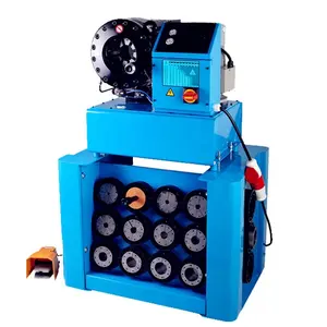 High Pressure Hydraulic Pipe Rubber Hose Crimping Machine Hose Pressing Machine Press Tools