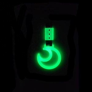 JDMotorsport88 Correa Luminosa para Manillar de Coche de Carreras JDM, Anillo Tsurikawa, Amuleto para Tren, Autobús, Drift con Correa Negra - Product Image 3