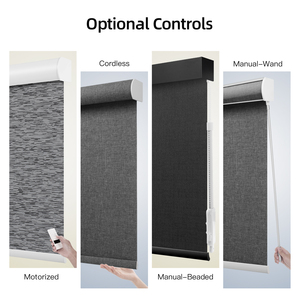 Bán buôn Con lăn Rèm màn ngày đêm Polyester cơ giới con lăn Rèm màn cửa sổ Rèm cơ giới cửa sổ mù - Product Image 3