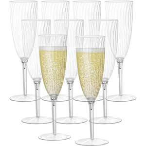 Vente flash - Gobelet à mousse en plastique transparent de qualité supérieure en PP avec couvercle et cuillères - Verre à cocktail - Product Image 3