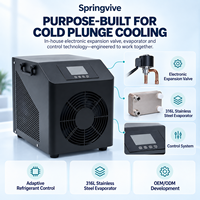Refroidisseur de Bain de Glace pour Sports d'Équipe avec Options de Capacité 0.3HP 1400W, Refroidissement Économe en Énergie et Conception OEM/ODM