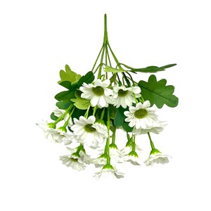<b>Artificial</b> <b>Small</b> Daisy <b>Flower</b> Bouquet Handmade Faux Floral Fake <b>Flowers</b> For Home Bedroom Wedding Party Scene Layout Decoration - Product Image 5