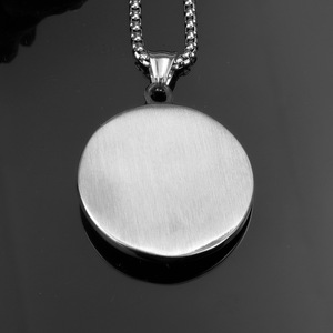 Colgante de acero inoxidable para hombre, collar con estrella de seis puntas, diseño geométrico temático, joyería de regalo - Product Image 3