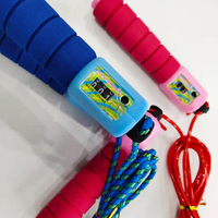 Corde à sauter numérique unisexe pour enfants Hines HS-JR, en plastique, pour entraînement et fitness, avec compteur, logo personnalisable, 2,5 m/3 m – Vente chaude