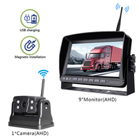 Enregistreur vidéo sans fil 720p pour voiture, système d'enregistrement de conduite, vision nocturne, DVR pour camion, enregistreur solaire WiFi, vente chaude