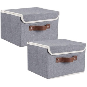 Foldable Wardrobe Storage Organizer with Lid for Closet Organization Closet Organization - Product Image 1