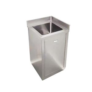 Évier carré Victory en acier inoxydable, évier simple, cuisine moderne européenne, surface polie, installation sur plan de travail, fonctionnalités intelligentes - Product Image 1