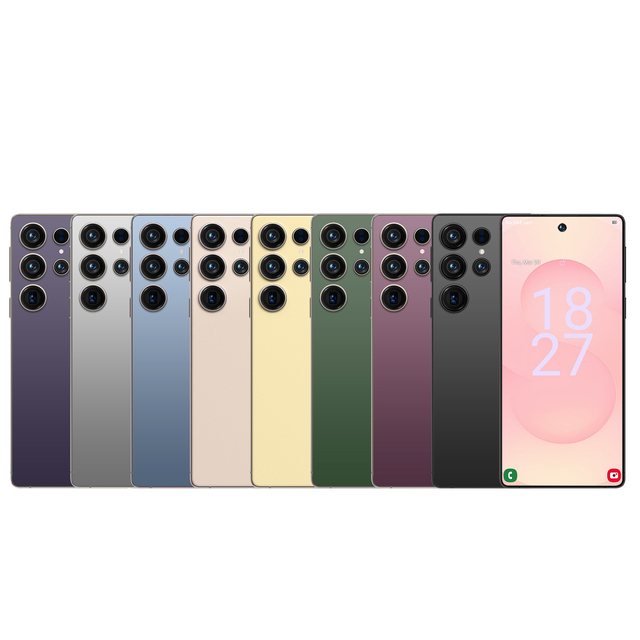 Global Version S25 Ultra Dual Sim 5G Smartphone with Face Recognition Deca Core CPU 108MP Rear Camera LTE CDMA Cellular