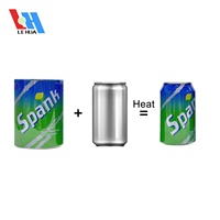 Impression personnalisée étiquettes de canette de bière et de bouteille à manchon rétractable canette en aluminium 12 Oz 16 Oz 500 Ml 330 Ml Pvc Pet Ops Drink