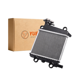 Radiatore in Alluminio <span class=keywords><strong>per</strong></span> Sistema di Raffreddamento Moto YAMAHA Aerox 155 Nuovo Scooter Moto Aerox 155 2024 Accessori - Product Image 2