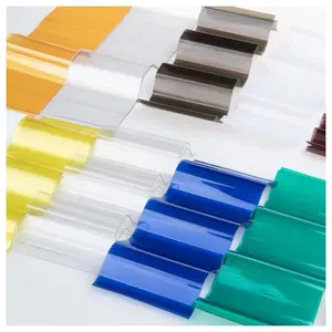 High Strength Thin Version Polycarbonate Pc Corrugated Sheet Roofing Sheet For Shed