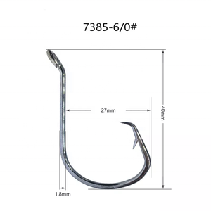 Yatai Ss7385 Anzuelos de pesca de pulpo circular de acero inoxidable - Product Image 4