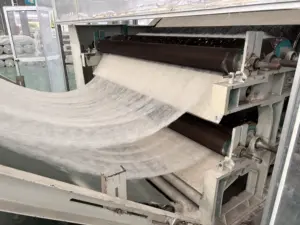 Penjualan laris sistem panen hujan Polipropilena 100% tekstil geodles kekuatan tinggi Geometric fiber tekstil tahan air