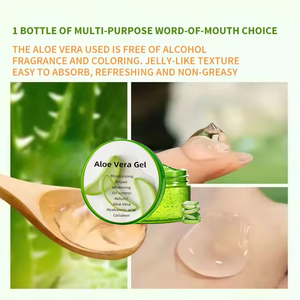 Coreano 100% puro aloe vera <span class=keywords><strong>gel</strong></span> pele orgânica hidratante calmante aloe vera <span class=keywords><strong>gel</strong></span> para o rosto - Product Image 5