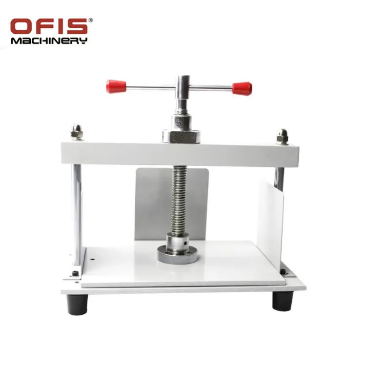 OFIS 900F मैनुअल कागज फ्लैट प्रेस मशीन
