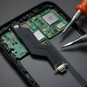 สายเคเบิลแบบยืดหยุ่นพร้อมขั้วต่อการชาร์จ OnePlus 7T - Product Image 3