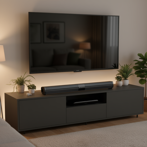 ซาวด์บาร์ 32 นิ้ว 2.0 แชนแนล บลูทูธ AUX ระบบลำโพงสมาร์ททีวี ระบบเสียงบ้านขนาดกะทัดรัด พร้อมรีโมทคอนโทรล - Product Image 2