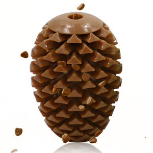 Yüksek kalite suni çam kozalağı şekilli çiğnemek oyuncak küçük orta ve büyük köpekler için hızlı teslimat için TPR malzemesi evcil hayvanlar için - Product Image 6