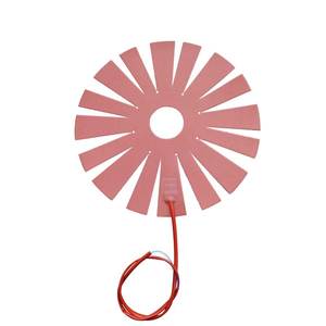 Custom 315W Adhesive Flexible Silicone <b>Band</b> Heater Industrial 300mm Dia 240V/380V 1.5mm Thick 80W <b>Resistance</b> Core 220V 315W 500W - Product Image 2