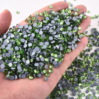 BOBOHOO Haute Qualité Dos Plat Strass Bling Hot Fix Strass Perles pour Vêtement Décoration Ongles Strass Applique