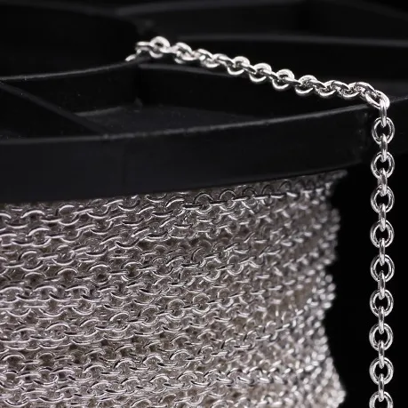 wholesale S925 solid sterling silver chain multi style necklace Cable/Curb/Snake/ rolo chain etc