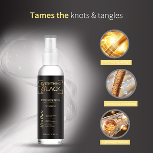 Fda cpnp gmpc MSDS ngay lập tức làm mịn tóc tự nhiên Detangling phun nhãn hiệu riêng với trọng lượng nhẹ không nhờn ánh - Product Image 5