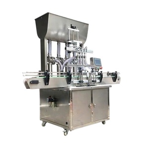 Machine de remplissage de bouteilles de liquide électrique commerciale pour usine, avec quatre buses, remplissage automatique de liquide pour une production élevée - Product Image 5