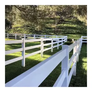 High quality breeding fence panels,Plastic Ranch Pastoral Farm Pvc Fence and Pvc Used Horse Fence