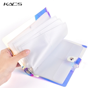 KADS Libro Organizador de Placas de Estampado para Uñas, 32 Ranuras, Soporte para Placas de Estampado de Uñas, Bolsa para Tarjetas de Plantillas de Impresión - Product Image 6