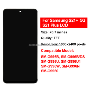 Écran <span class=keywords><strong>tactile</strong></span> TFT de remplacement S21+ avec numériseur et cadre pour Samsung Galaxy S21 Plus 5G (G996B) - Product Image 2