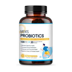 Customize Private Label Organic Probiotics 100 Billion CFU Probiotics for Men Probiotics Capsules for Men and Adults - Product Image 2