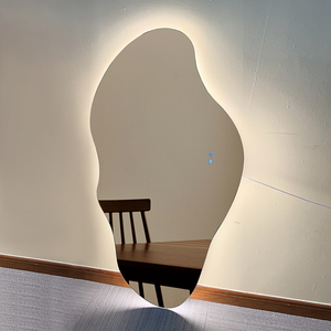 트루 HD LED 클라우드 메이크업 거울 조명 포함 테이블탑 스마트 침실 홈데코 심플하고 독특한 디자인 - Product Image 6