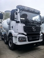 Camion malaxeur à béton SHACMAN DELONG H3000 6x4/8x4, moteur diesel, 10-12m3, 340-380HP, Euro 3-5, boîte de vitesses à pompe, haute efficacité