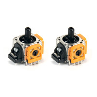 Poignées analogiques de Joystick 3D pour pièce de réparation de contrôleur PS5 pour PS4 3 broches 3D Module de capteur de Joystick
