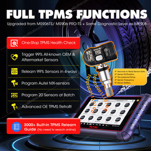 Autel maxipro mp900 TS xe OBD2 máy quét mp900e mp808s mp808 tự động mã đọc bàn thờ đầy đủ hệ thống phổ xe công cụ Chẩn đoán - Product Image 4