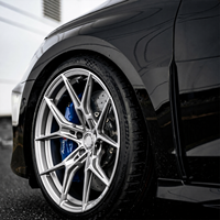 Jantes en alliage forgé WF R.1-FG 15-24 pouces 5x112 pour Mercedes C63 E63 AMG Porsche Macan Panamera VW Golf R GTI Ensemble de jantes personnalisées