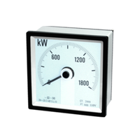 Compteur de puissance KW 3P3W, compteur analogique de tableau de bord, 0-1500 380V, certifié CE, classe de précision 1.5/2.5 pour l'électricité industrielle et commerciale