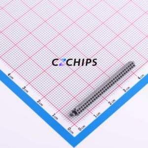 SFM-130-02-S-D-A Pin Socket SMD,P=1.27mm Connector ( Pitch: 1.27mm )( Row Spacing: 1.27mm )( Mounting Type: Vertical Mount ) - Product Image 1