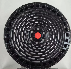 ล้อแม็กซ์สีดำเงาแบบฟอร์จ ขนาด 20 21 22 นิ้ว 5*120 ผลิตตามสั่งสำหรับรถยนต์ Li Auto L9 <span class=keywords><strong>L8</strong></span> L7 L6 SUV พลังงานใหม่ - Product Image 1