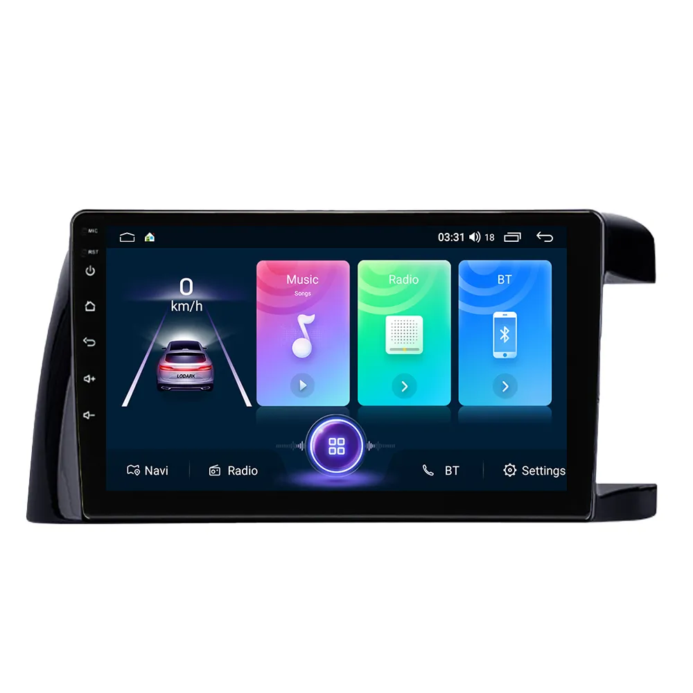 Lodark 4 Cores 1.3 Ghz 1+16gb Car Radio Multimedia Video Player Navigation Gps For Wish Xe10 Right Hand Driver 2003 - 2009