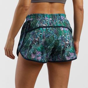 Pantalones Deportivos de Cintura Alta con Malla Elástica de 3 Pulgadas, Talla Grande, 2 en 1, para Mujer, para Correr y Hacer Ejercicio - Product Image 2