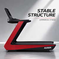 Tapis roulant commercial à écran tactile intelligent, tapis roulant électrique motorisé, équipement de fitness haut de gamme, machine à marcher et à courir