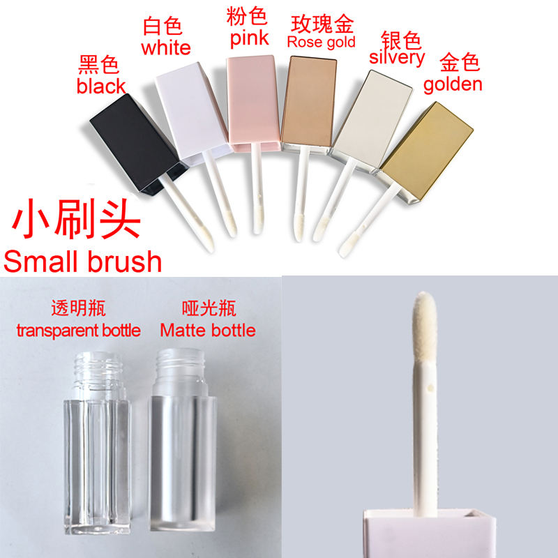 Couvercle argenté + Petite brosse