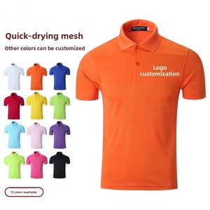 Customized Casual Men's High Quality Polo Shirt Blank Sport Polo Shirts Quick Dry Sports Men Short Sleeve Polo T-shirts