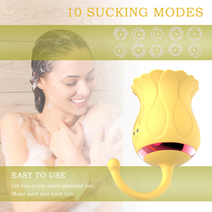 <span class=keywords><strong>Rose</strong></span> Men's Vibrator Deep Tissue Sports Vibration Pistola de masaje para juguetes sexuales y masturbación - Product Image 3