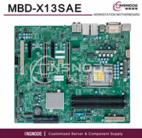 Carte mère de station de travail MBD-X13SAE, socket unique LGA1700, processeurs Core i9/i7/i5/i3 de 14e/13e/12e génération, W680, 4DIMM DDR5, 2PCIe5.0x16, ATX, NEUVE