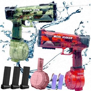 Pistolet à eau électrique automatique pour enfants, nouveau jouet d'été, cadeau, pistolet à eau pour Gel Blaster Soaker Guns pour enfants - Product Image 1