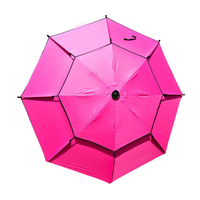 Parapluie de pêche pliable, parapluie de pêche agrandi, parapluie de pêche universel, pêche, protection solaire et prévention des orages